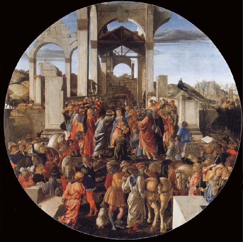 Sandro Botticelli The Adoration of the Kings